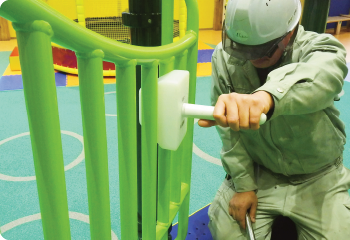 スタッフが少なくても実現可能な安全性